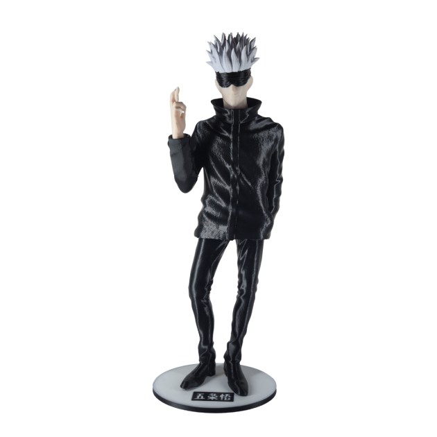 Blindfold Sorcerer Anime Figür